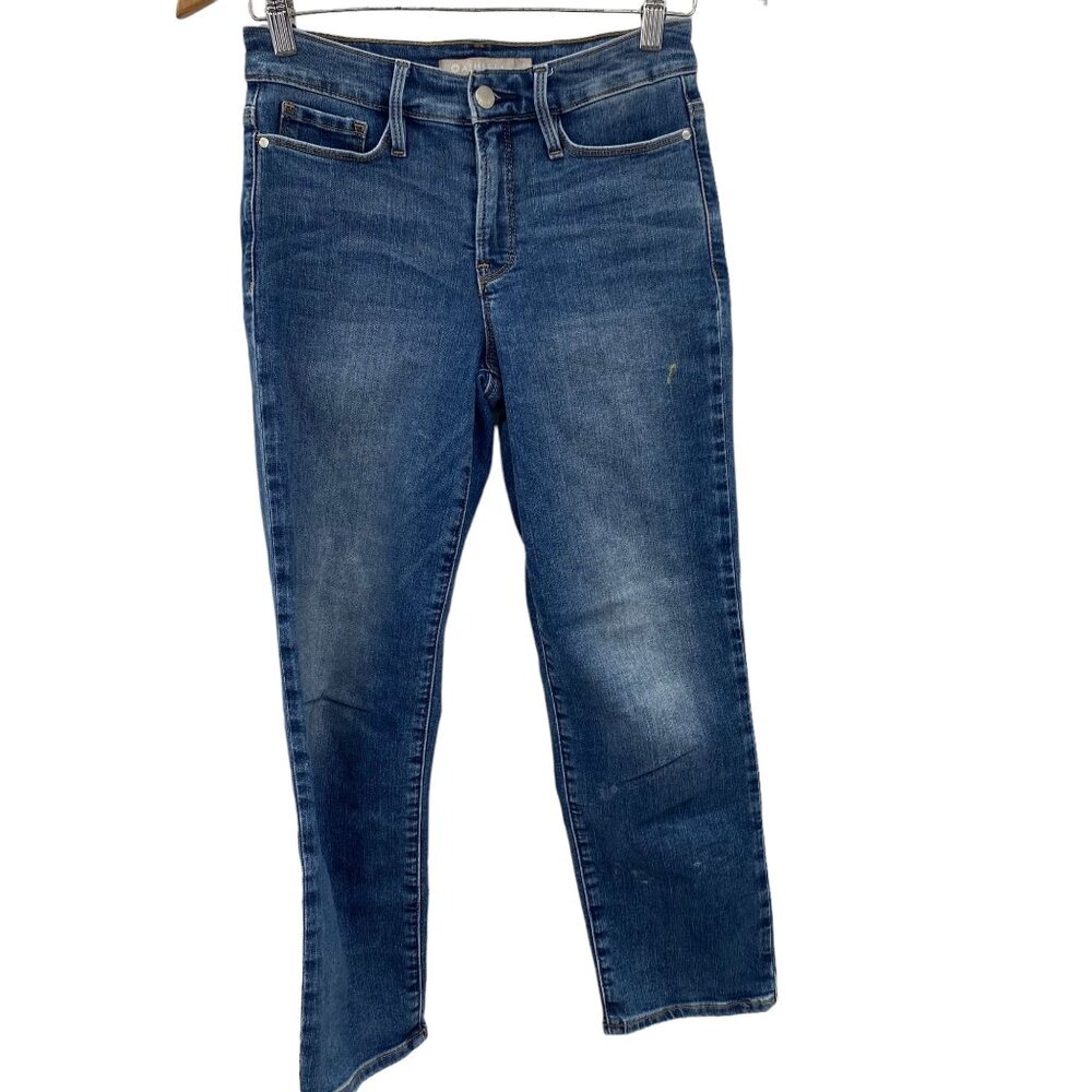 Athleta Jeans Size 4 Lightly Distressed Denim Jeans